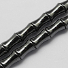 Non-magnetic Synthetic Hematite Beads Strands G-Q908-16x8mm-2