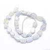 Natural Blue Lace Agate Beads Strands G-K202-02-2