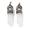 Natural Quartz Crystal Pointed Big Pendants G-Q163-02AS-05-1