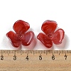 Two-tone Opaque Acrylic Bead Caps OACR-G034-03D-3