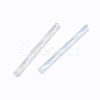 Transparent Glass Bugle Beads SEED-T005-15-A02-4