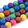 Natural Lava Rock Beads Strands G-S247-6mm-01-1