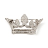 Rhinestone Crown Brooch Pin JEWB-Q030-06P-2