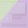 2Pcs 2 Style Silicone Pendant Molds PW-WG53634-01-1