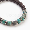 Natural Ocean Jasper Stretch Bracelets BJEW-JB03824-06-2