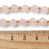 Natural Rose Quartz Beads Strands G-K387-A08-01-5