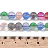 Electroplated Synthetic Moonstone Beads Strands G-C131-B01-01-4