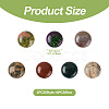 Fashewelry 14Pcs 7 Styles Natural Mixed Stone Cabochons G-FW0001-38-4