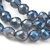 Electroplate Glass Beads Strands EGLA-L018-A-FR03-2
