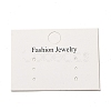 Paper Display Card with Word Fashion Jewelry CDIS-L009-06-1