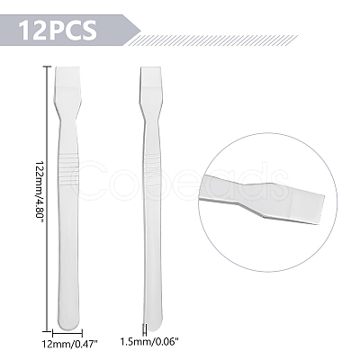 Unicraftale 12Pcs Stainless Steel Cleaning Blade TOOL-UN0001-38-1