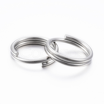 Tarnish Resistant 304 Stainless Steel Split Rings STAS-H413-09P-1