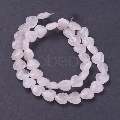 Girlfriend Valentines Day Ideas Natural Rose Quartz Bead Strands X-G-R190-18-1