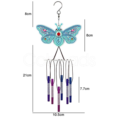 DIY Wind Chime Diamond Painting Kit PW-WG16014-05-1