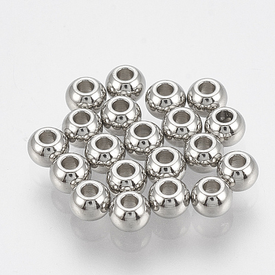 Non-Tarnish 201 Stainless Steel Spacer Beads X-STAS-T033-61A-1