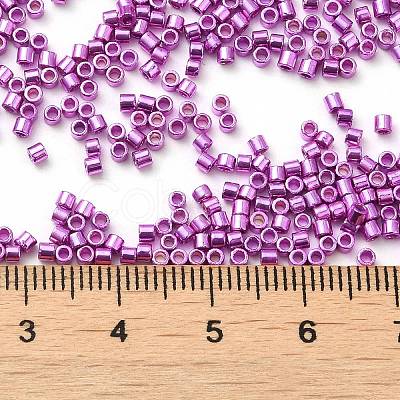 Electroplate Glass Seed Beads SEED-S042-01B-16-1