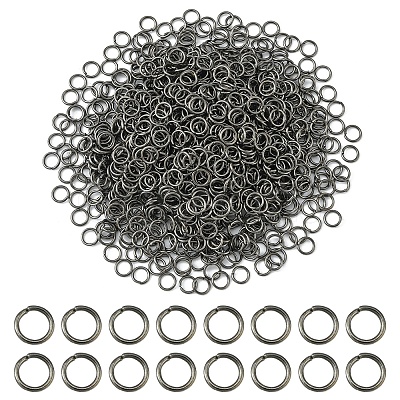 Iron Open Jump Rings IFIN-YW0001-41B-1