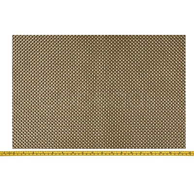 PVC Non-Slip Imitation Rattan Insulation Pad AJEW-TA0015-03C-1