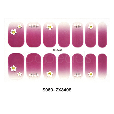 Full Cover Nombre Nail Stickers MRMJ-S060-ZX3408-1