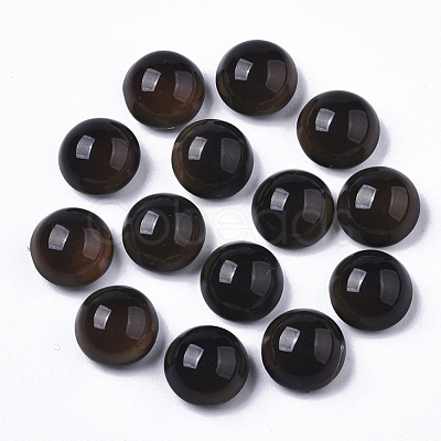 Translucent Glass Cabochons X-GLAA-T023-03B-1