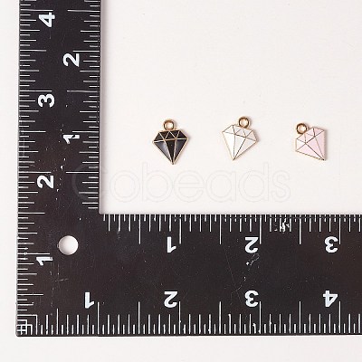 Alloy Enamel Charms ENAM-SZ0003-02A-1