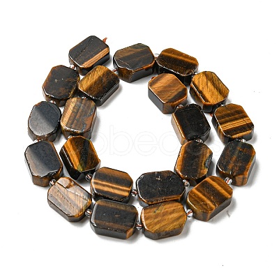 Natural Tiger Eye Beads Strands G-G072-B03-02-1