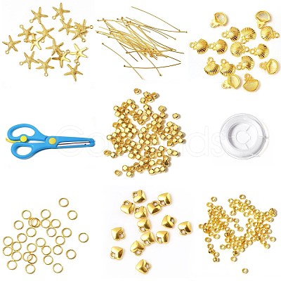 DIY Heishi Beads Jewelry Kits DIY-SZ0001-02-8mm-1