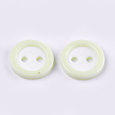 Resin Buttons BUTT-Q041-02E-1