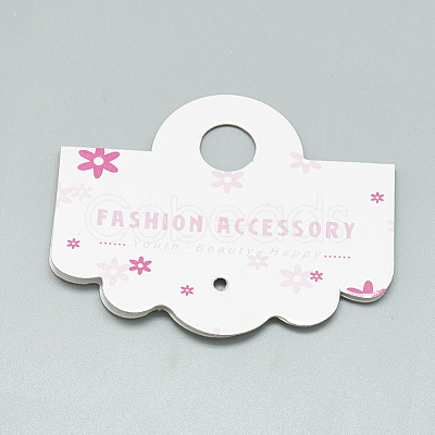 Cardboard Necklace Display Cards CDIS-R034-09-1