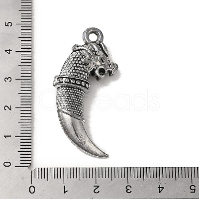 Tibetan Style Alloy Pendant FIND-A042-05AS-1