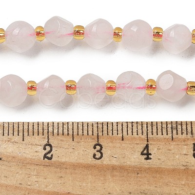 Natural Rose Quartz Beads Strands G-K387-A08-01-1