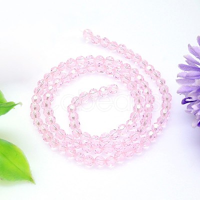 Imitation Austrian Crystal Bead Strands G-M181-8mm-03A-1