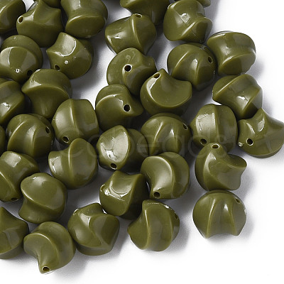 Opaque Acrylic Beads MACR-S373-139-A12-1