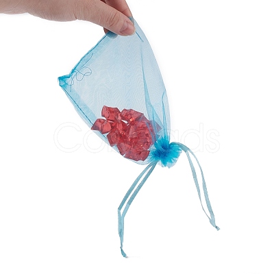 Organza Gift Bags with Drawstring OP-R016-10x15cm-17-1