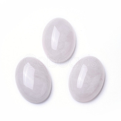 Natural Rose Quartz Cabochons G-F605A-03-1