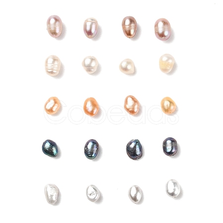 Natural Cultured Freshwater Pearl Beads PEAR-YW001-01-1