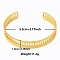 Elegant and Stylish Design Hollow 304 Stainless Steel Cuff Bangles for Women