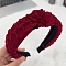 Cloth Hair Bands, Hair Accessories, Dark Red, 165x135mm