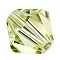 Preciosa&reg Crystal Beads, Czech Crystal, Bicone(451 69 302 Rondelle), 80100 Jonquil, 5mm, Hole: 1mm