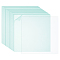 PC Protect Mirror, for Electric Welding Mask, Rectangle, Aquamarine, 133x114x0.5mm