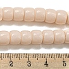 Opaque Glass Beads Strands GLAA-NH0002-B03-3