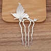 Alloy Hair Comb Findings PW-WG64051-01-1