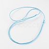 Korea Waxed Cotton Cord Necklace Making NJEW-JN01472-01-1