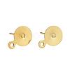150Pcs 3 Size Brass Stud Earring Findings KK-ZZ0001-13G-4