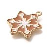 Christmas Theme Alloy Enamel Pendants ENAM-Q509-01KCG-13-2