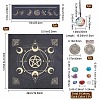 CRASPIRE DIY Tarot Divination Kits DIY-CP0007-44-2