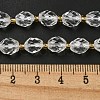 Natural Quartz Crystal Beads Strands G-N342-47-5