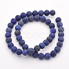 Natural Lapis Lazuli Round Beads Strands X-G-D660-8mm-2