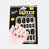 Mixed Style Removable Fake Temporary Tattoos Paper Stickers AJEW-O025-03-2