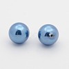 Imitation Pearl Acrylic Round Beads SACR-S075-10mm-05-2